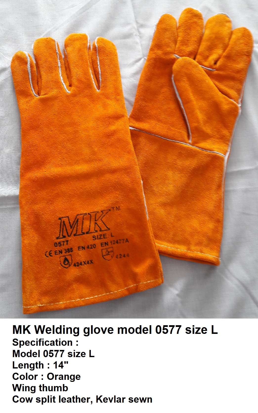 MK Welding Glove 0577L  large